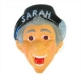 Masker Sarah met hoed